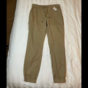 Express khaki joggers